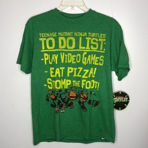 TMNT Classic Graphic Short Sleeves Shirt Large